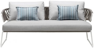 Lisa Sofa Filo Диван плетеный с подушками