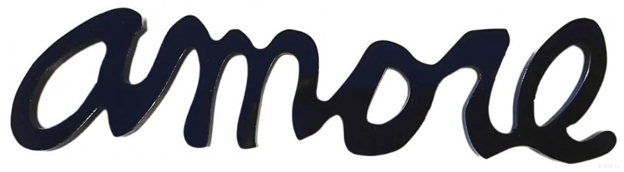 Фигура пластиковая Надпись Amore Message