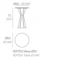 Стол обеденный ламинированный Vertex Basic