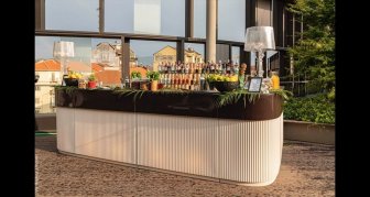 Стойка пластиковая барная светящаяся Cordiale Art Deco Lighting