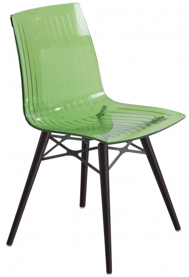 Стул прозрачный PAPATYA X-Treme-S Wox Beech Wood