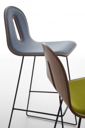 Стул барный с обивкой Chairs & More Gotham Woody SL-SG-80-I