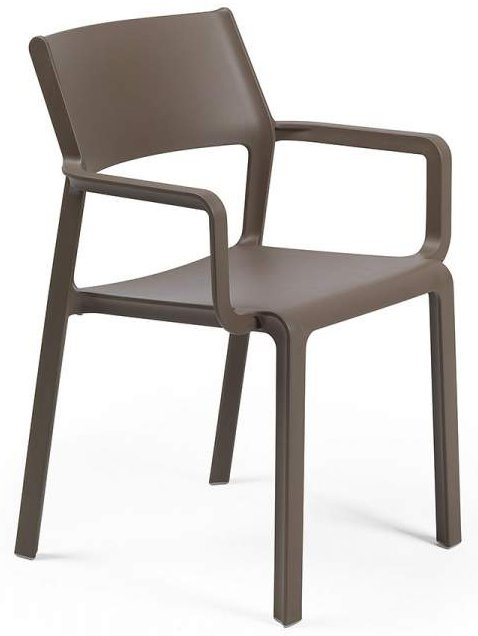 Кресло пластиковое Nardi Trill Armchair табак