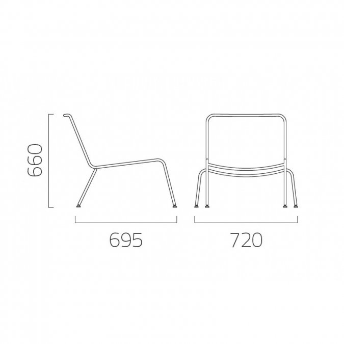 Кресло лаунж с подушкой Jubeae