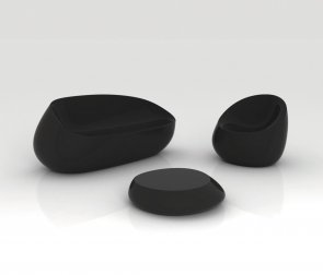 Диван пластиковый Stone Basic