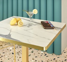 Столешница квадратная Laminate для подстолья Tiffany