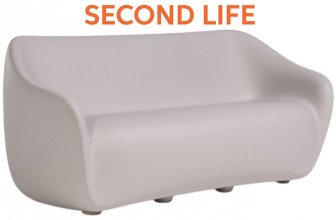 Диван пластиковый двухместный Reborn Second Life