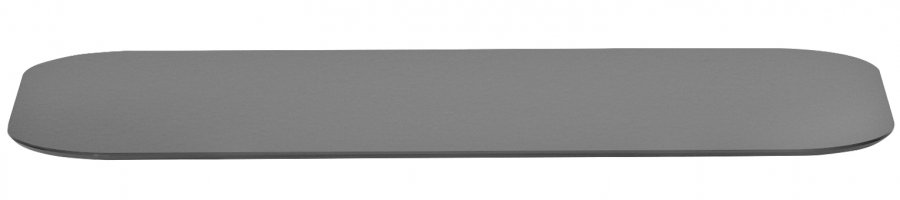 Столешница прямоугольная со скругленными углами Compact Laminate для подстолья Tripe Double