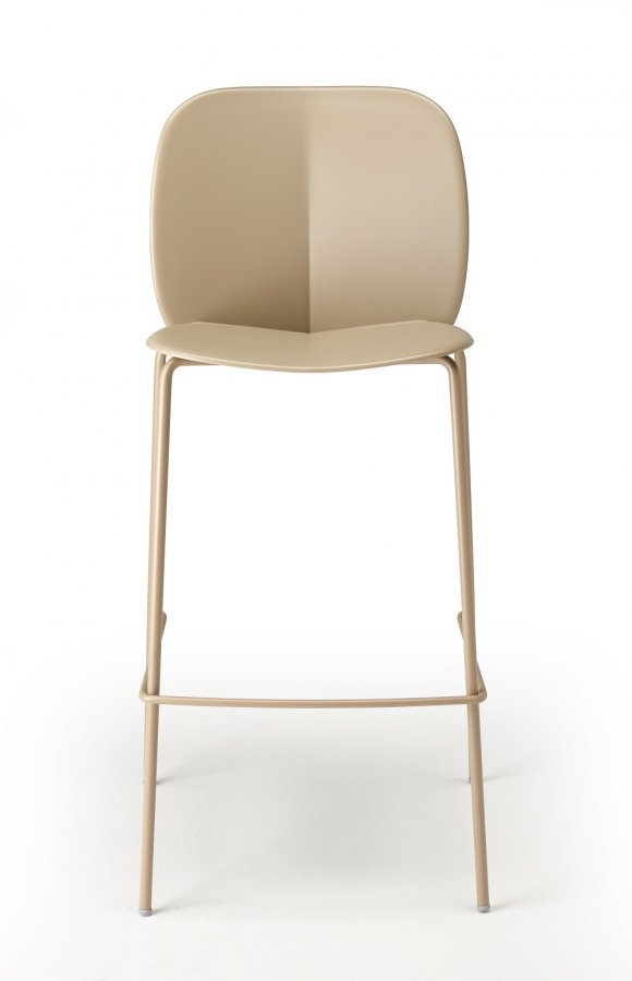 Стул пластиковый барный Scab Design Mentha Go Green тортора