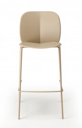 Стул пластиковый барный Scab Design Mentha Go Green тортора