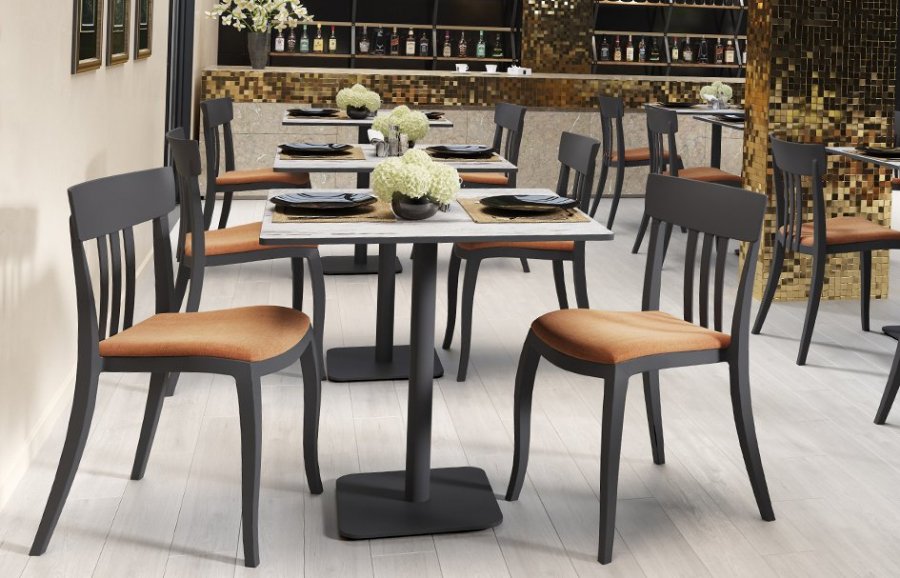 Столешница квадратная Solid Compact 990x990