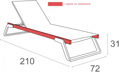 Шезлонг-лежак металлический-thumbs-Фото1