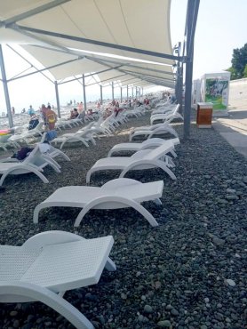 Пляж Bridge Resort, г. Сочи (перенесен)