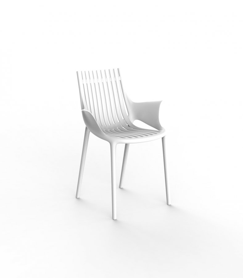 Кресло пластиковое Vondom Ibiza Basic белый