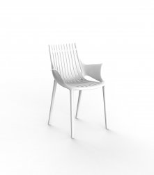 Кресло пластиковое Vondom Ibiza Basic белый