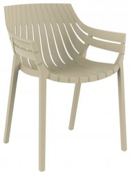 Кресло пластиковое Vondom Spritz Basic слоновая кость