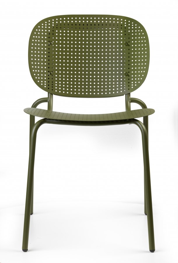 Стул металлический Scab Design Si-Si Dots оливковый