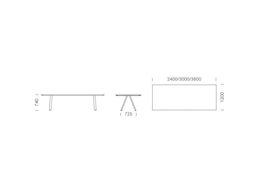 Стол ламинированный Arki-Table Outdoor