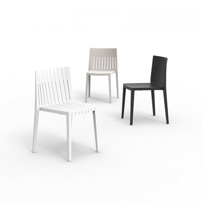 Стул пластиковый Vondom Spritz Basic черный