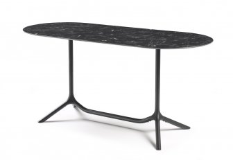 Столешница овальная Compact Laminate для подстолья Tripe Double