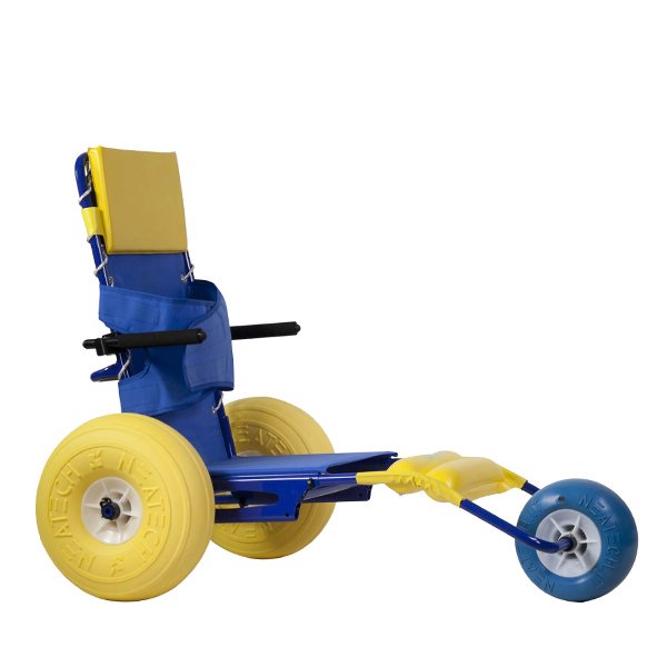 Инвалидный шезлонг для бассейна и пляжа Roller