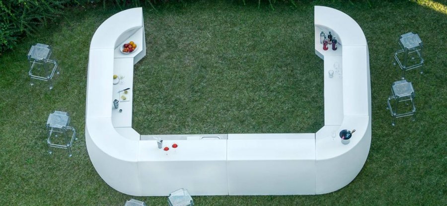 Модуль угловой для барной стойки Igloo