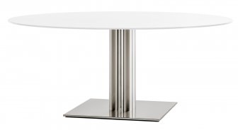Стол ламинированный Inox Table