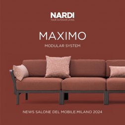 Модуль центральный пластиковый с подушками Maximo Elemento Centrale