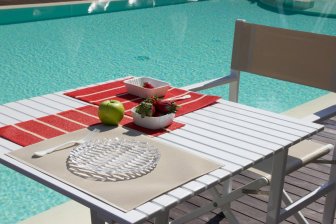 Стол обеденный металлический Aluminium Table
