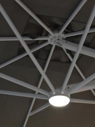 Зонт профессиональный 2.9х2.9 м с подсветкой Astro Timber Light