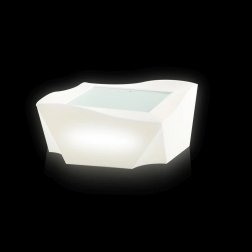 Стол пластиковый журнальный светящийся Kami Ni Lighting LED