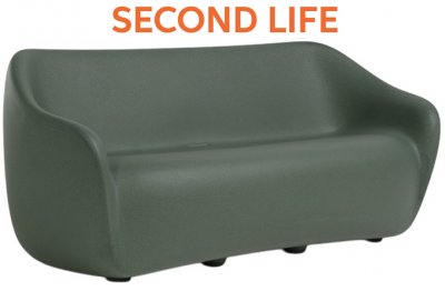 Reborn Second Life Диван пластиковый двухместный