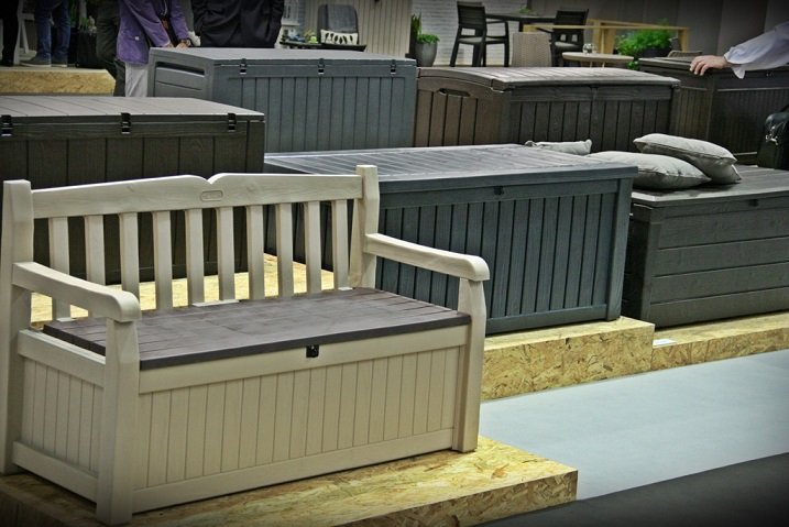 Скамья-сундук пластиковая Eden Garden Bench