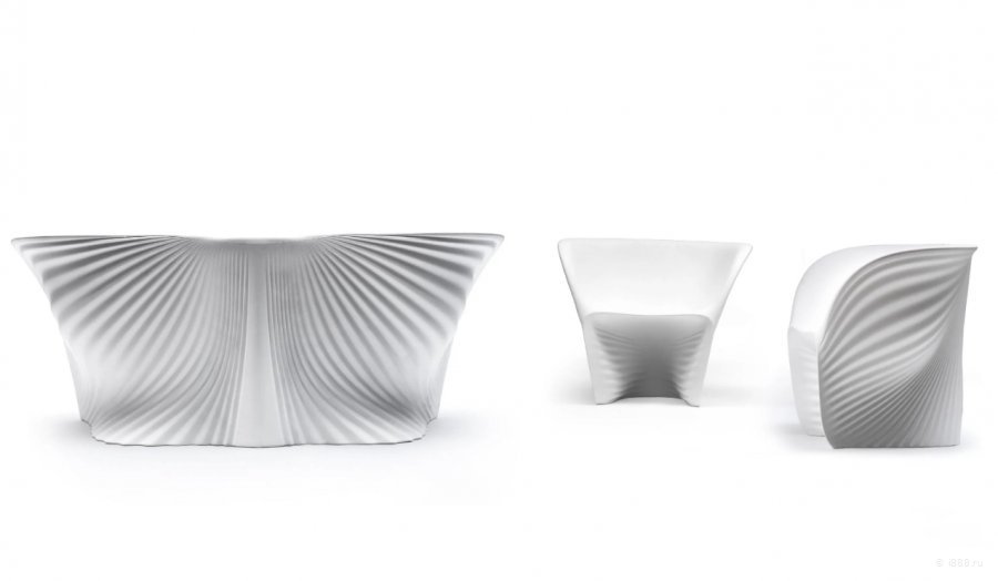 Диван пластиковый Biophilia Basic