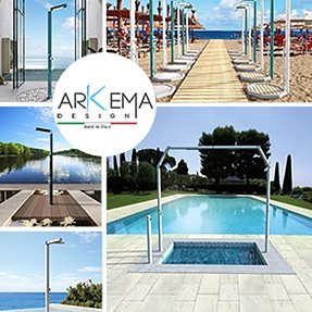 Новинки уличных душей от Arkema