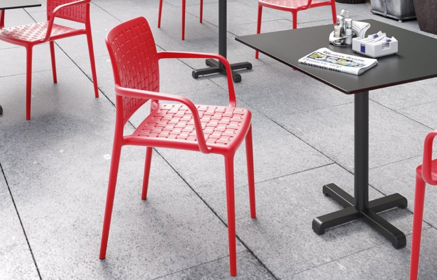 Столешница квадратная Solid Compact 990x990