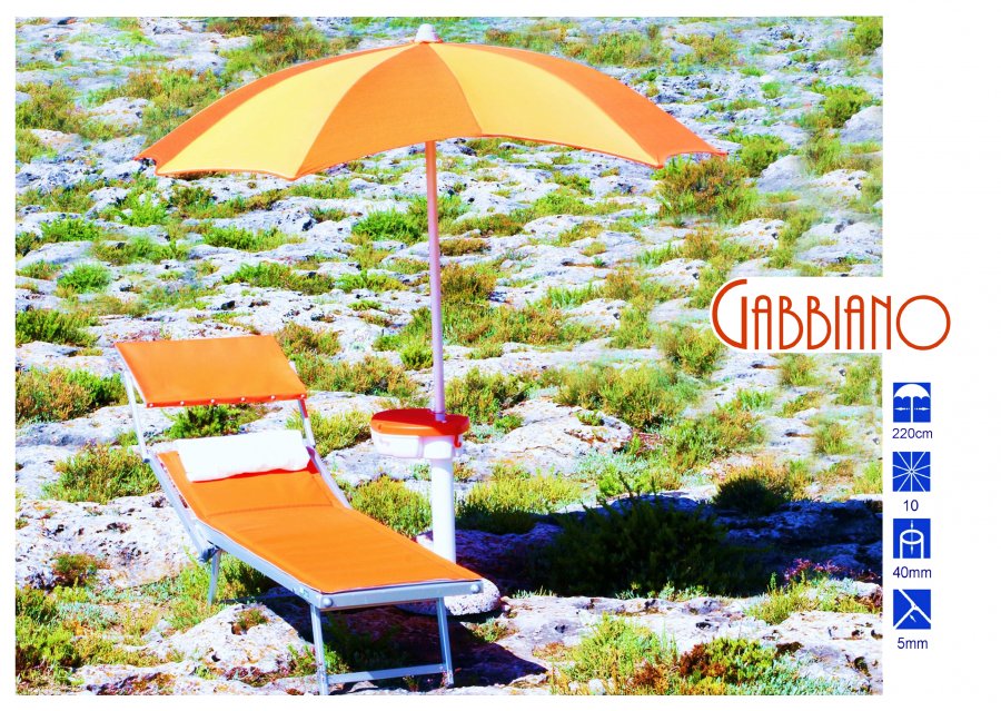 Зонт профессиональный Ø2.2 м Gabbiano