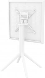 Стол пластиковый складной Sky Folding Table 60, белый, 600х600х740 мм
