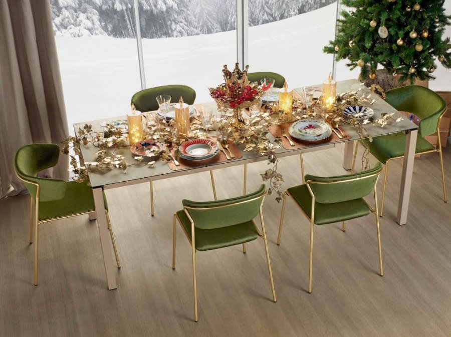 Стол ламинированный раздвижной Pranzo Extendable