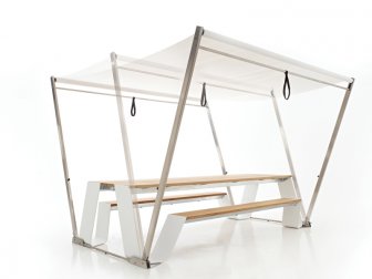 Навеc прямоугольный Hopper Shade 300