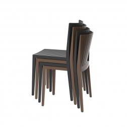 Стул пластиковый Vondom Spritz Basic слоновая кость