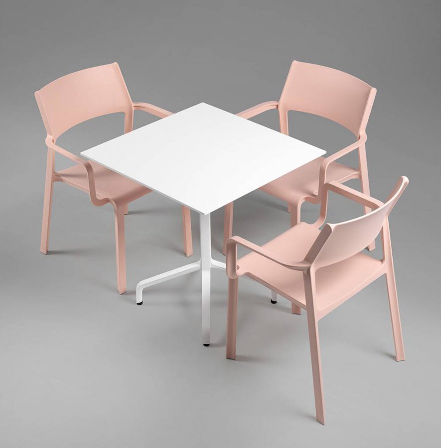 Кресло пластиковое Nardi Trill Armchair розовый