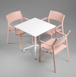 Кресло пластиковое Nardi Trill Armchair розовый