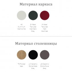 Столик кофейный керамический Esedra