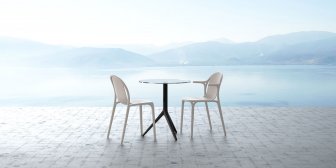 Кресло пластиковое Vondom Brooklyn Basic белый