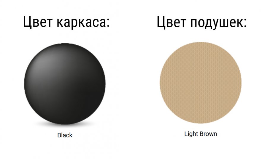 Кресло пластиковое с подушками Portofino Lounge