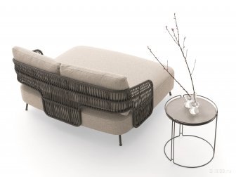Лаунж-диван плетеный 356 Outdoor Woven