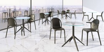 Кресло пластиковое Vondom Brooklyn Basic черный