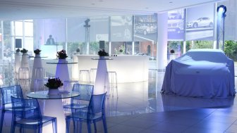 Стойка пластиковая барная светящаяся Break Bar Lighting