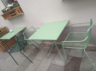 Кресло металлическое Nolita